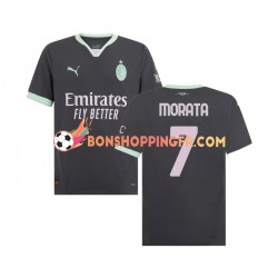 Maillot 3ème AC Milan Morata 7 2024-2025 Manches Courtes Homme
