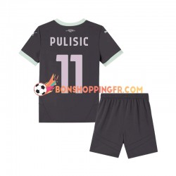 Maillot 3ème AC Milan Pulisic 11 2024-2025 Manches Courtes Jeune Enfant(+shorts)