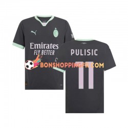 Maillot 3ème AC Milan Pulisic 11 2024-2025 Manches Courtes Homme