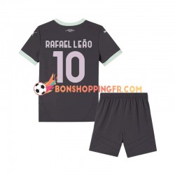 Maillot 3ème AC Milan Rafael Leao 10 2024-2025 Manches Courtes Jeune Enfant(+shorts)