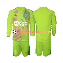 Maillot 3ème Ajax Amsterdam Gardien 2024-2025 Manches Longues Jeune Enfant(+shorts)