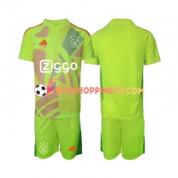 Maillot 3ème Ajax Amsterdam Gardien 2024-2025 Manches Courtes Jeune Enfant(+shorts)