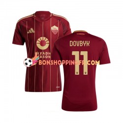 Maillot Domicile AS Rome Artem Dovbyk 11 2024-2025 Manches Courtes Homme