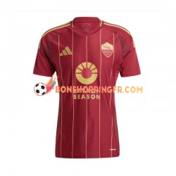 Maillot Domicile AS Rome 2024-2025 Manches Courtes Homme