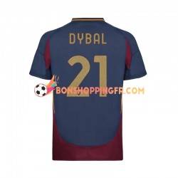 Maillot 3ème AS Rome Paulo Dybala 21 2024-2025 Manches Courtes Homme