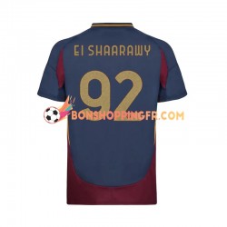 Maillot 3ème AS Rome Stephan El Shaarawy 92 2024-2025 Manches Courtes Homme