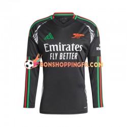 Maillot Extérieur Arsenal 2024-2025 Manches Longues Homme