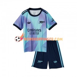 Maillot 3ème Arsenal 2024-2025 Manches Courtes Jeune Enfant(+shorts)