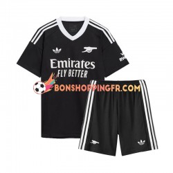 Maillot 4ème Arsenal Gardien 2024-2025 Manches Courtes Jeune Enfant(+shorts)