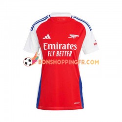 Maillot Domicile Arsenal 2024-2025 Manches Courtes Femme