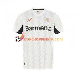Maillot Extérieur Bayer 04 Leverkusen 2024-2025 Manches Courtes Homme