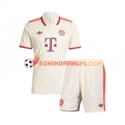 Maillot 3ème Bayern Munich 2024-2025 Manches Courtes Jeune Enfant(+shorts)