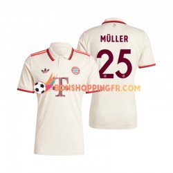 Maillot 3ème Bayern Munich Muller 25 2024-2025 Manches Courtes Homme