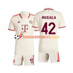 Maillot 3ème Bayern Munich Musiala 42 2024-2025 Manches Courtes Jeune Enfant(+shorts)