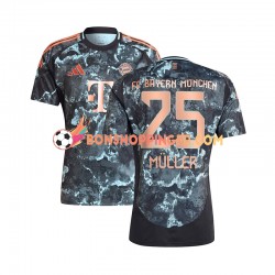 Maillot Extérieur Bayern Munich Thomas Muller 25 2024-2025 Manches Courtes Homme