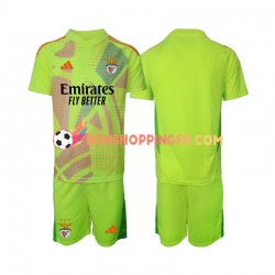 Maillot Domicile Benfica Gardien 2024-2025 Manches Courtes Jeune Enfant(+shorts)