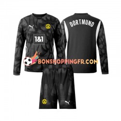 Maillot 4ème Borussia Dortmund Gardien 2024-2025 Manches Longues Jeune Enfant(+shorts)