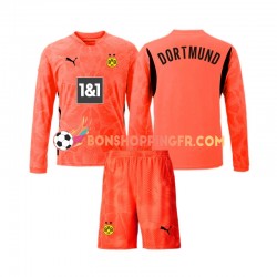 Maillot 3ème Borussia Dortmund Gardien 2024-2025 Manches Longues Jeune Enfant(+shorts)