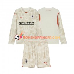 Maillot Domicile Russie Gardien Bo Monchengladbach 2024-2025 Manches Longues Jeune Enfant(+shorts)