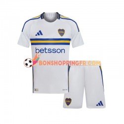 Maillot Extérieur CA Boca Juniors 2024-2025 Manches Courtes Jeune Enfant(+shorts)