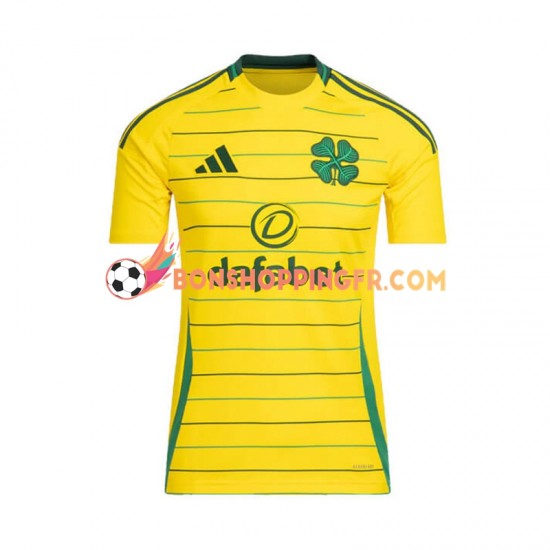 Maillot Extérieur Celtic 2024-2025 Manches Courtes Homme