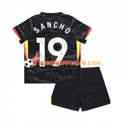 Maillot 3ème Chelsea Jadon Sancho 19 2024-2025 Manches Courtes Jeune Enfant(+shorts)