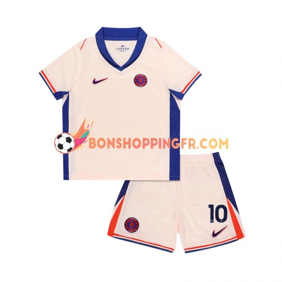 Maillot Extérieur Chelsea Mychajlo Mudryk 10 2024-2025 Manches Courtes Jeune Enfant(+shorts)