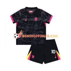 Maillot 3ème Chelsea Mychajlo Mudryk 10 2024-2025 Manches Courtes Jeune Enfant(+shorts)