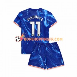 Maillot Domicile Chelsea Noni Madueke 11 2024-2025 Manches Courtes Jeune Enfant(+shorts)