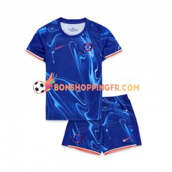 Maillot Domicile Chelsea Noni Madueke 11 2024-2025 Manches Courtes Jeune Enfant(+shorts)