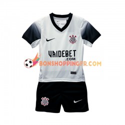 Maillot Domicile Corinthians 2024-2025 Manches Courtes Jeune Enfant(+shorts)