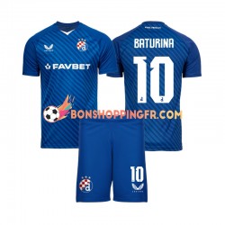 Maillot Domicile Dinamo Zagreb Martin Baturina 10 2024-2025 Manches Courtes Jeune Enfant(+shorts)