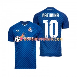 Maillot Domicile Dinamo Zagreb Martin Baturina 10 2024-2025 Manches Courtes Homme