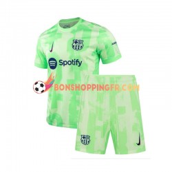 Maillot 3ème FC Barcelone 2024-2025 Manches Courtes Jeune Enfant(+shorts)