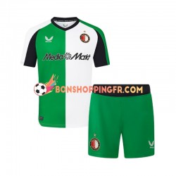 Maillot 3ème Feyenoord Rotterdam 2024-2025 Manches Courtes Jeune Enfant(+shorts)
