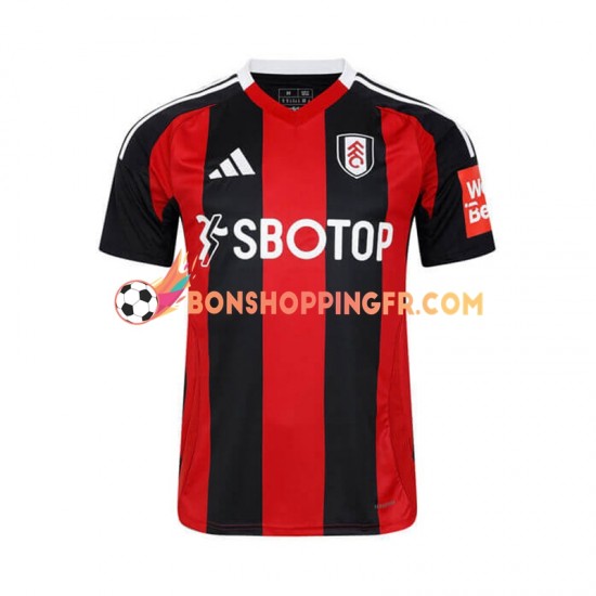 Maillot Extérieur Fulham 2024-2025 Manches Courtes Homme Maillot Extérieur Fulham 2024-2025 Manches Courtes Homme