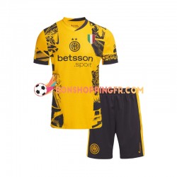 Maillot 3ème Inter Milan 2024-2025 Manches Courtes Jeune Enfant(+shorts)