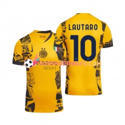 Maillot 3ème Inter Milan Lautaro 10 2024-2025 Manches Courtes Homme