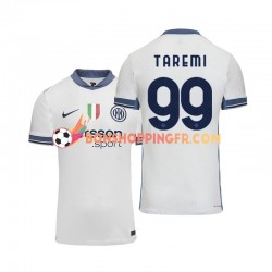 Maillot Extérieur Inter Milan Mehdi Taremi 99 2024-2025 Manches Courtes Homme