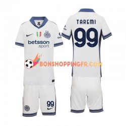 Maillot Extérieur Inter Milan Mehdi Taremi 99 2024-2025 Manches Courtes Jeune Enfant(+shorts)