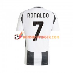 Maillot Domicile Juventus Cristiano Ronaldo 7 2024-2025 Manches Courtes Homme