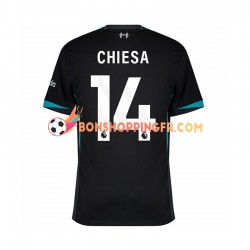 Maillot Extérieur Liverpool Federico Chiesa 14 2024-2025 Manches Courtes Homme