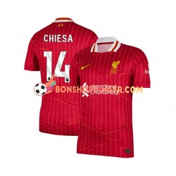 Maillot Domicile Liverpool Federico Chiesa 14 2024-2025 Manches Courtes Homme