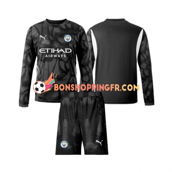 Maillot 4ème Manchester City Gardien 2024-2025 Manches Longues Jeune Enfant(+shorts)