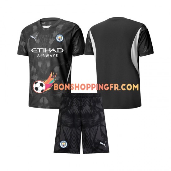 Maillot 4ème Manchester City Gardien 2024-2025 Manches Courtes Jeune Enfant(+shorts)