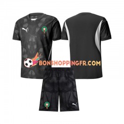 Maillot 3ème Maroc Gardien 2024 Manches Courtes Jeune Enfant(+shorts)