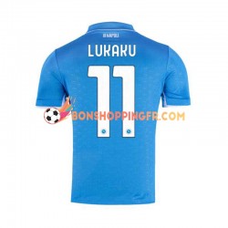 Maillot Domicile Naples Lukaku 11 2024-2025 Manches Courtes Homme