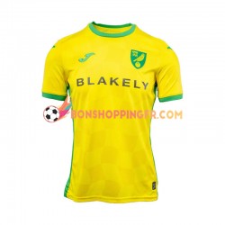 Maillot Domicile Norwich City 2024-2025 Manches Courtes Homme