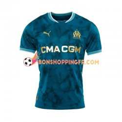 Maillot Extérieur Olympique de Marseille 2024-2025 Manches Courtes Homme