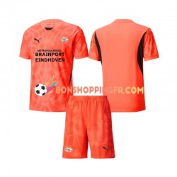 Maillot Domicile PSV Eindhoven Gardien 2024-2025 Manches Courtes Jeune Enfant(+shorts)